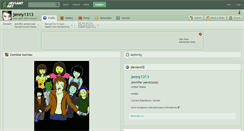 Desktop Screenshot of jenny1313.deviantart.com