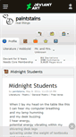 Mobile Screenshot of paintstains.deviantart.com