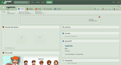 Desktop Screenshot of ingoknito.deviantart.com