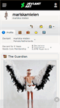 Mobile Screenshot of mariskamielen.deviantart.com