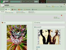 Tablet Screenshot of ectetc.deviantart.com