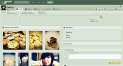 Desktop Screenshot of emiilly.deviantart.com