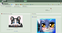 Desktop Screenshot of darkgoose.deviantart.com