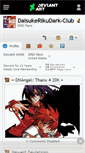 Mobile Screenshot of daisukerikudark-club.deviantart.com