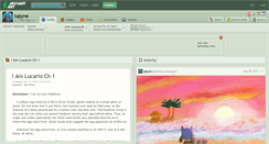 Desktop Screenshot of lupyne.deviantart.com
