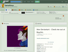 Tablet Screenshot of kannasireyu.deviantart.com