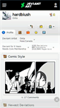 Mobile Screenshot of hardblush.deviantart.com