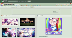 Desktop Screenshot of celiaphantomhive.deviantart.com