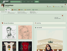 Tablet Screenshot of masyankaya.deviantart.com