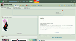 Desktop Screenshot of hiddenzealot.deviantart.com