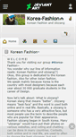 Mobile Screenshot of korea-fashion.deviantart.com