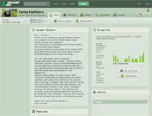 Tablet Screenshot of korea-fashion.deviantart.com