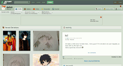 Desktop Screenshot of delixir.deviantart.com