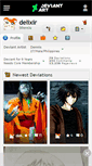Mobile Screenshot of delixir.deviantart.com