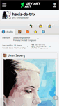 Mobile Screenshot of hexia-de-trix.deviantart.com