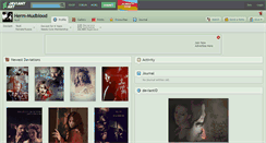 Desktop Screenshot of herm-mudblood.deviantart.com