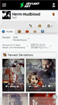 Mobile Screenshot of herm-mudblood.deviantart.com