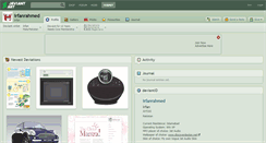 Desktop Screenshot of irfanrahmed.deviantart.com