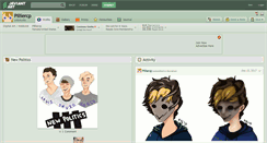 Desktop Screenshot of pilliercp.deviantart.com