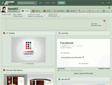 Tablet Screenshot of fares007.deviantart.com