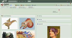 Desktop Screenshot of fuzzbott.deviantart.com