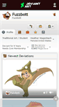 Mobile Screenshot of fuzzbott.deviantart.com