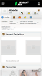 Mobile Screenshot of moovle.deviantart.com