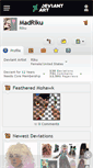 Mobile Screenshot of madriku.deviantart.com
