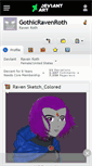 Mobile Screenshot of gothicravenroth.deviantart.com