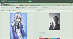 Desktop Screenshot of amarevia.deviantart.com