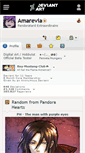 Mobile Screenshot of amarevia.deviantart.com