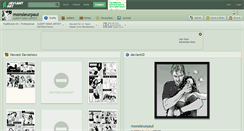 Desktop Screenshot of monsieurpaul.deviantart.com