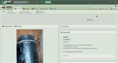 Desktop Screenshot of pattsy.deviantart.com