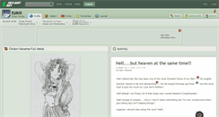 Desktop Screenshot of ezikill.deviantart.com