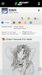 Mobile Screenshot of ezikill.deviantart.com