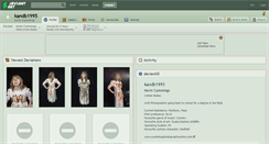Desktop Screenshot of kandb1995.deviantart.com