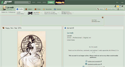 Desktop Screenshot of lo-wah.deviantart.com