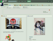 Tablet Screenshot of naanan.deviantart.com