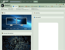 Tablet Screenshot of elusive.deviantart.com