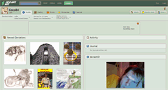 Desktop Screenshot of coco84.deviantart.com