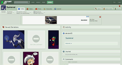 Desktop Screenshot of 5uonevar.deviantart.com