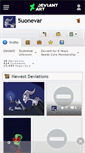 Mobile Screenshot of 5uonevar.deviantart.com