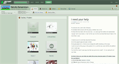 Desktop Screenshot of naruto-fansarena.deviantart.com