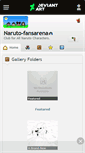 Mobile Screenshot of naruto-fansarena.deviantart.com