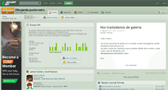 Desktop Screenshot of dibujando-punto-net.deviantart.com