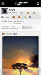 Mobile Screenshot of dvirx.deviantart.com