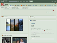 Tablet Screenshot of olithys.deviantart.com