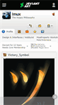 Mobile Screenshot of imux.deviantart.com