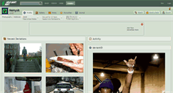 Desktop Screenshot of menyxk.deviantart.com