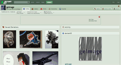 Desktop Screenshot of geimage.deviantart.com